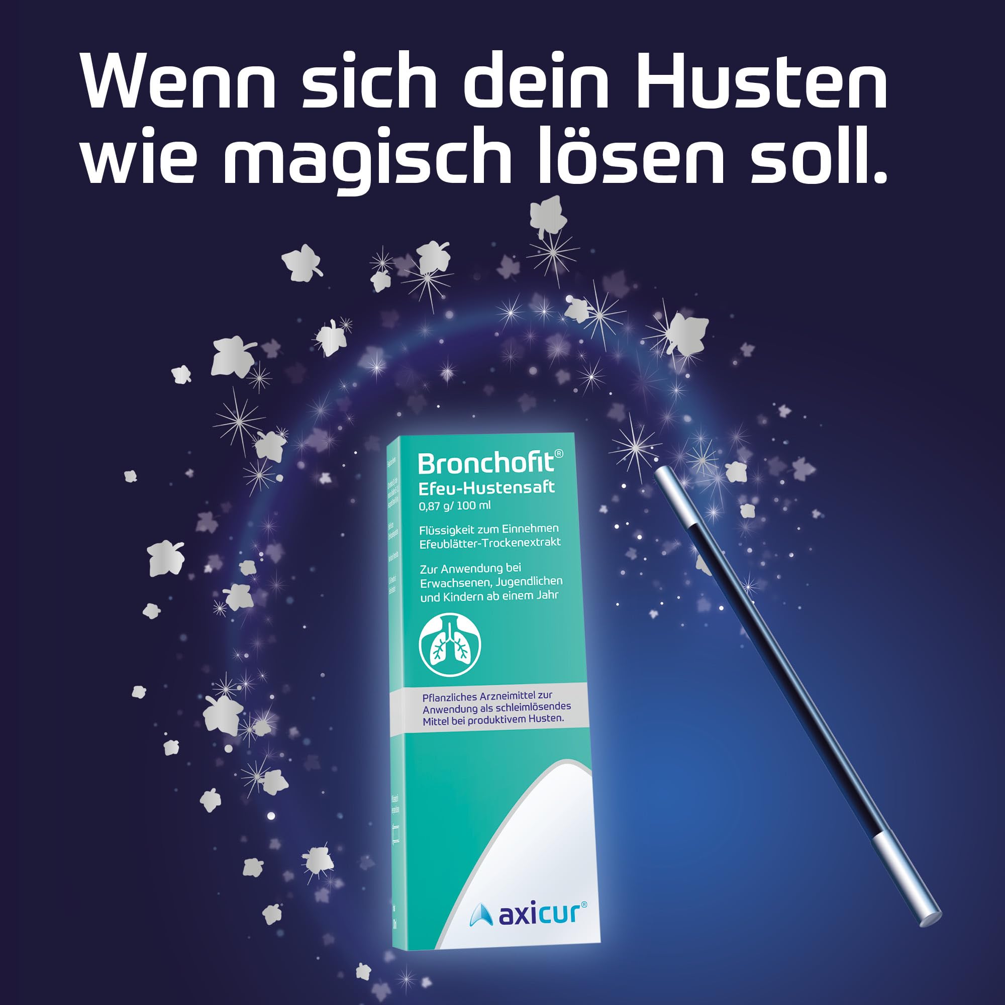 Bronchofit Efeu-Hustensaft 0,87 g/ 100 ml, Flssigkeit zum Einnehmen,  pflanzliches Arzneimittel, lst den Hustenschleim und lindert den  Hustenreiz, ...