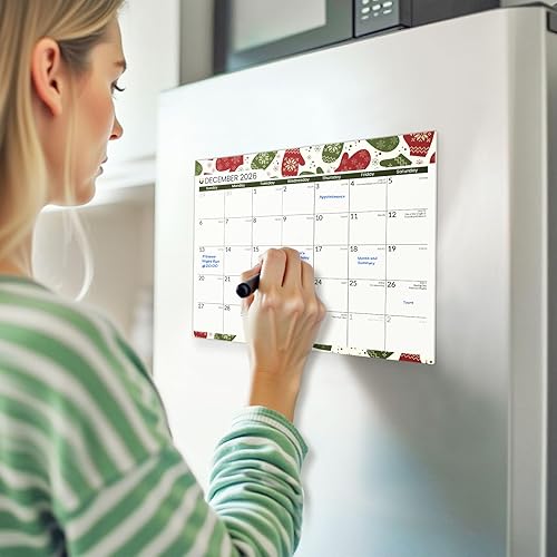 Miniatura 6 de SUNEE Calendario magnético para refrigerador 2025-2028 de julio de 2025 a junio de 2028, calendario magnético para refrigerador de 3 años para la