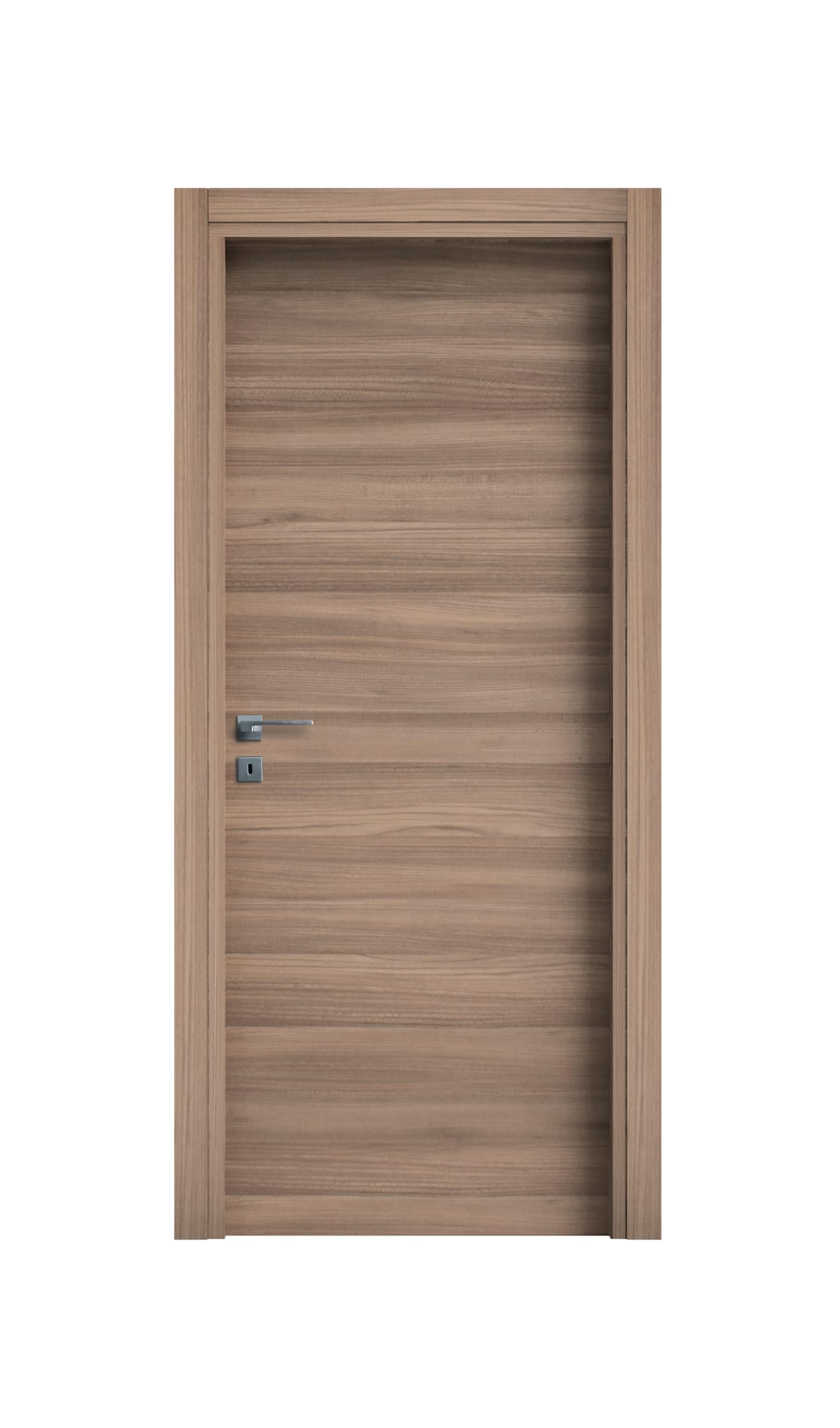Porta Interna Reversibile Effetto Legno Olmo Nocciola - 210 x 80