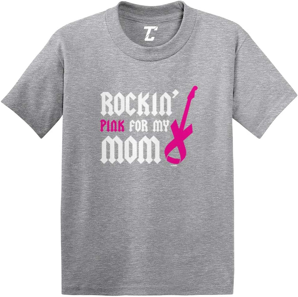 Rockin' Pink for My Mom - Breast Cancer Infant/Toddler Cotton Jersey T-Shirt