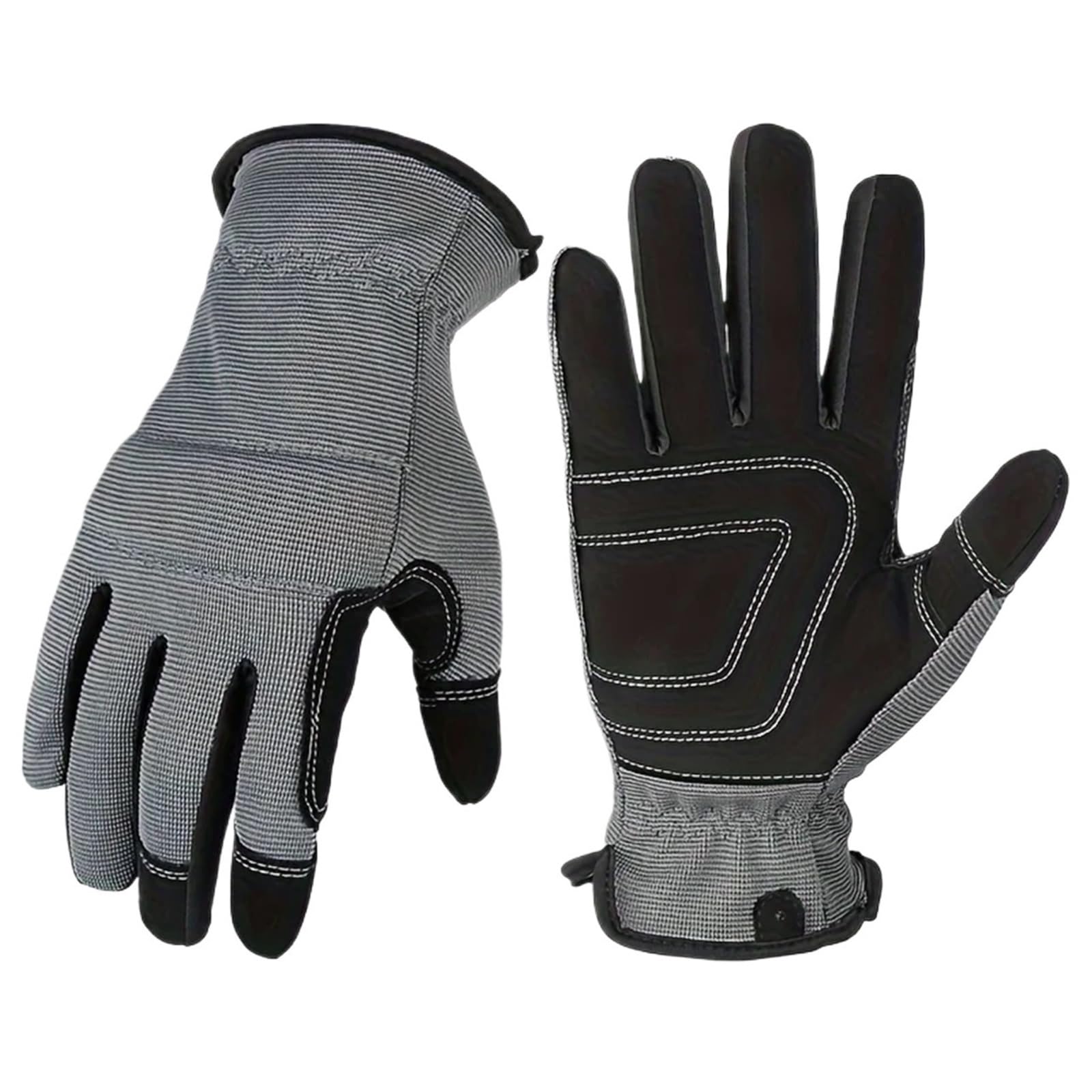 Guanti da giardinaggio a prova di potatura for donne e uomini a spina for scavare piantare attrezzi giardino per Uomo e Donna(Black,M)