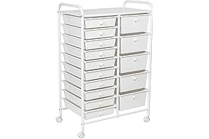 Honey Can Do 15-Drawer Rolling Storage Cart