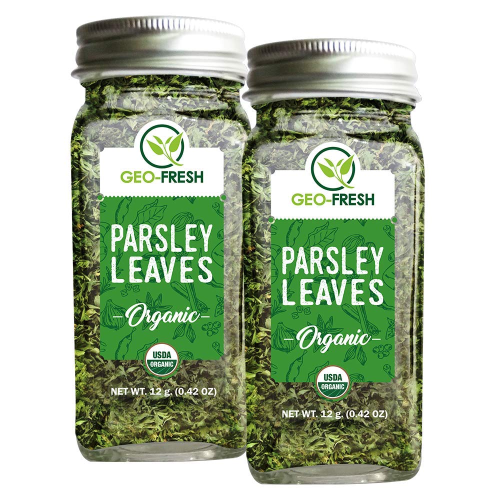 Geo-Fresh Organic Parsley, 12g (Pack of 2)| Enhance Flavour in Pizza, Pasta, Soup, Curries| Seasoning| 100% Organic, Non-GMO, USDA Certified, Jaivik Bharat Certified (B07FSCD9CK) Amazon Price History, Amazon Price Tracker