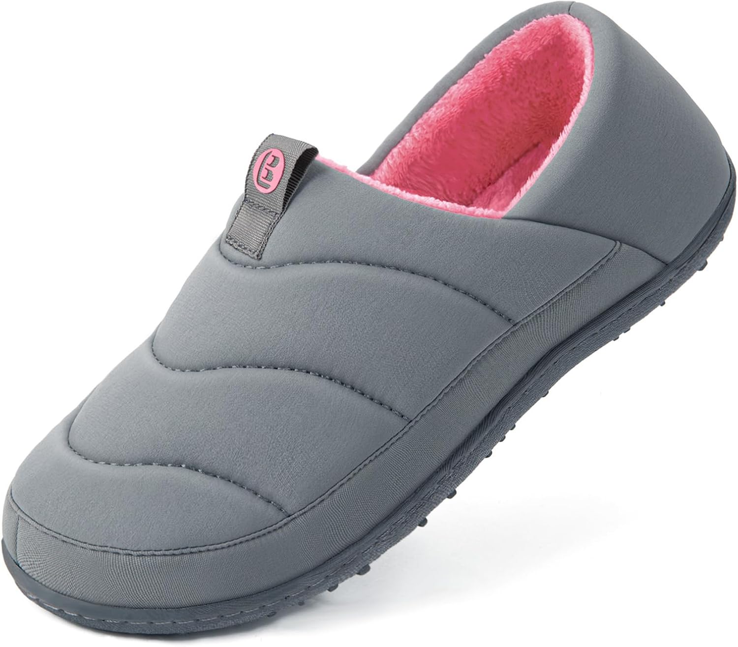 LongBay Pantuflas Mujer Cómodas Interiores Exteriores Suela Antideslizante