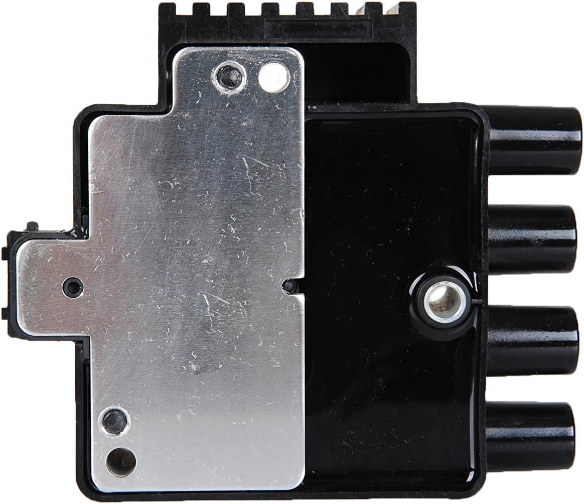 ENA Ignition Coil Pack Compatible with Pontiac Chevrolet Chevy Sunbird Pickup 1.4L 1.6L 2.0L L4 Replacement for C961 Dr44 D506A D553 5C1248