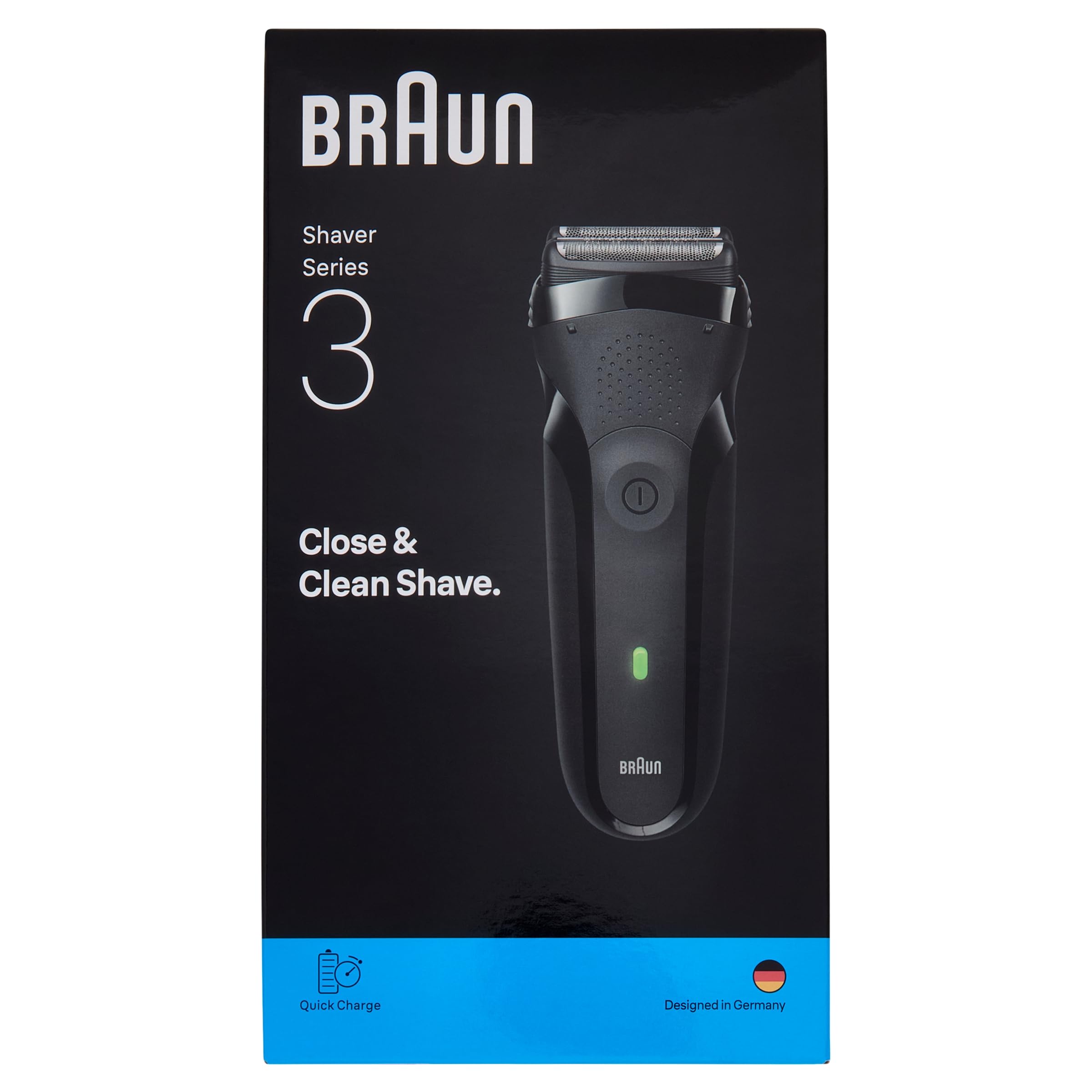 Braun Series 3 Men's Electric Shaver - Shaver with 3 Flexible