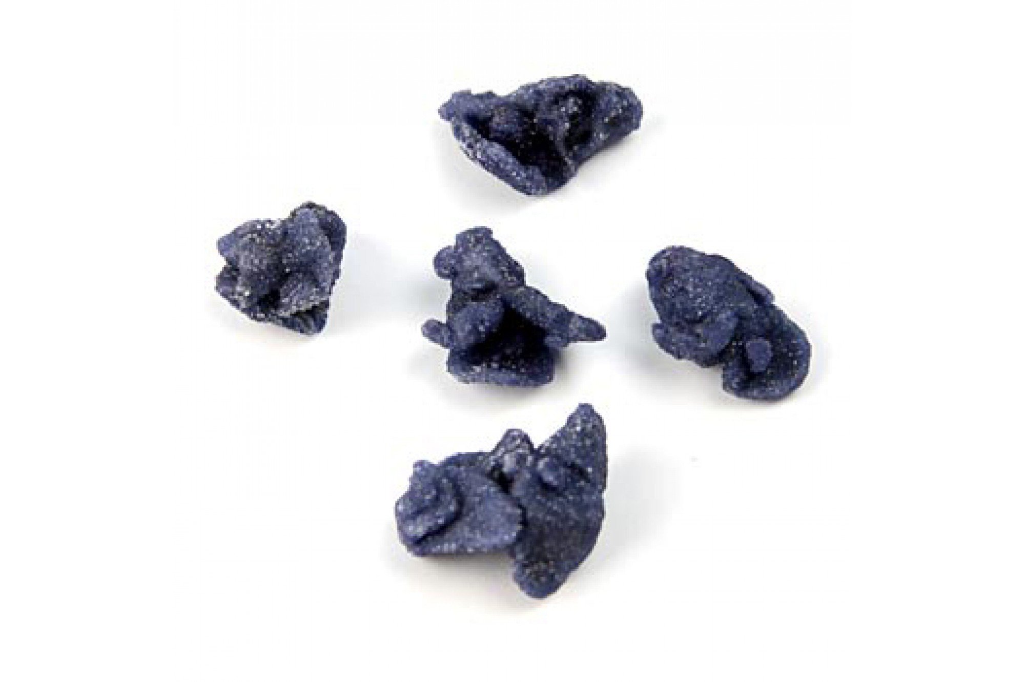 Echte Veilchen-Blütenblätter, blau-violett, kandiert, ca. 2cm, essbar, Candiflor, 1 kg