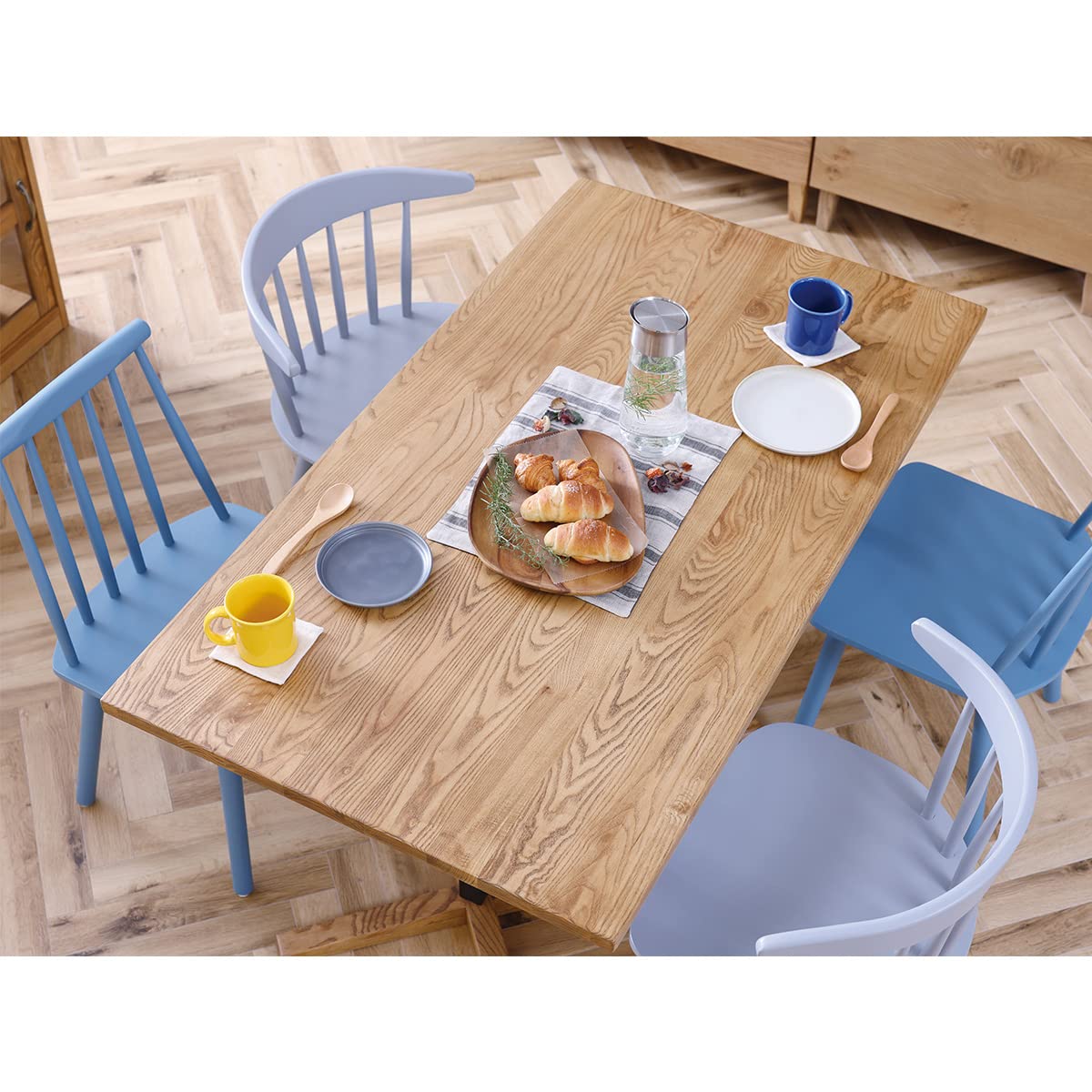Amazon.co.jp: ノラ(Nora.) ダイニングチェア ナチュラル 座面高