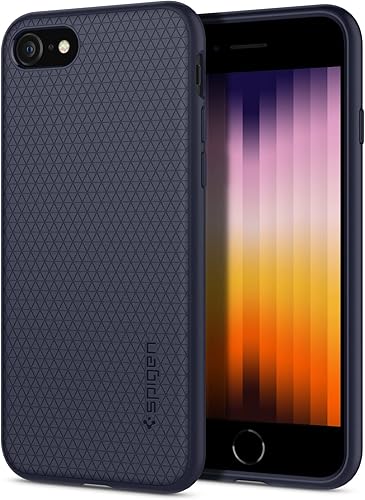 Vista 189 de Spigen Liquid Air - Funda diseñada para iPhone 13 Pro Max (2021), color negro mate