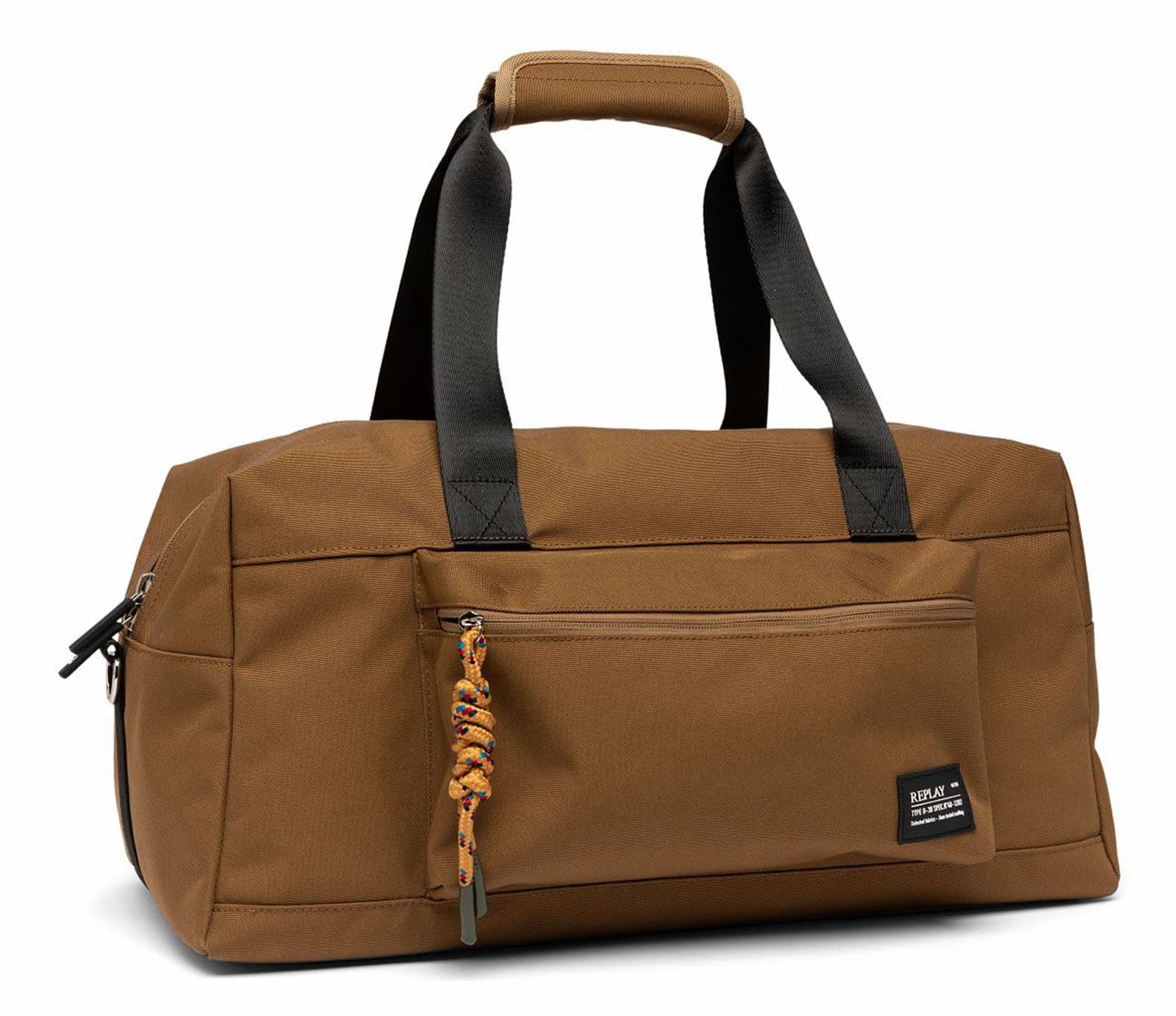 Bolso de viaje REPLAY marrón claro ideal para escapadas urbanas de fin de semana 2