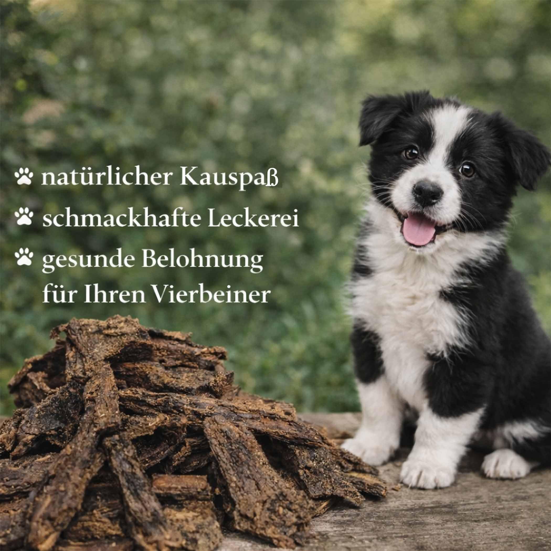 Pansen 5 kg Rinderpansen Belohnung Kausnack 10-15 cm Stücke