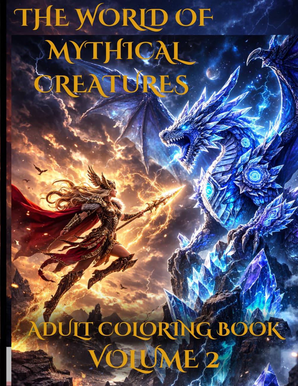 The World of Mythical Creatures Adult Coloring Book Volume 2