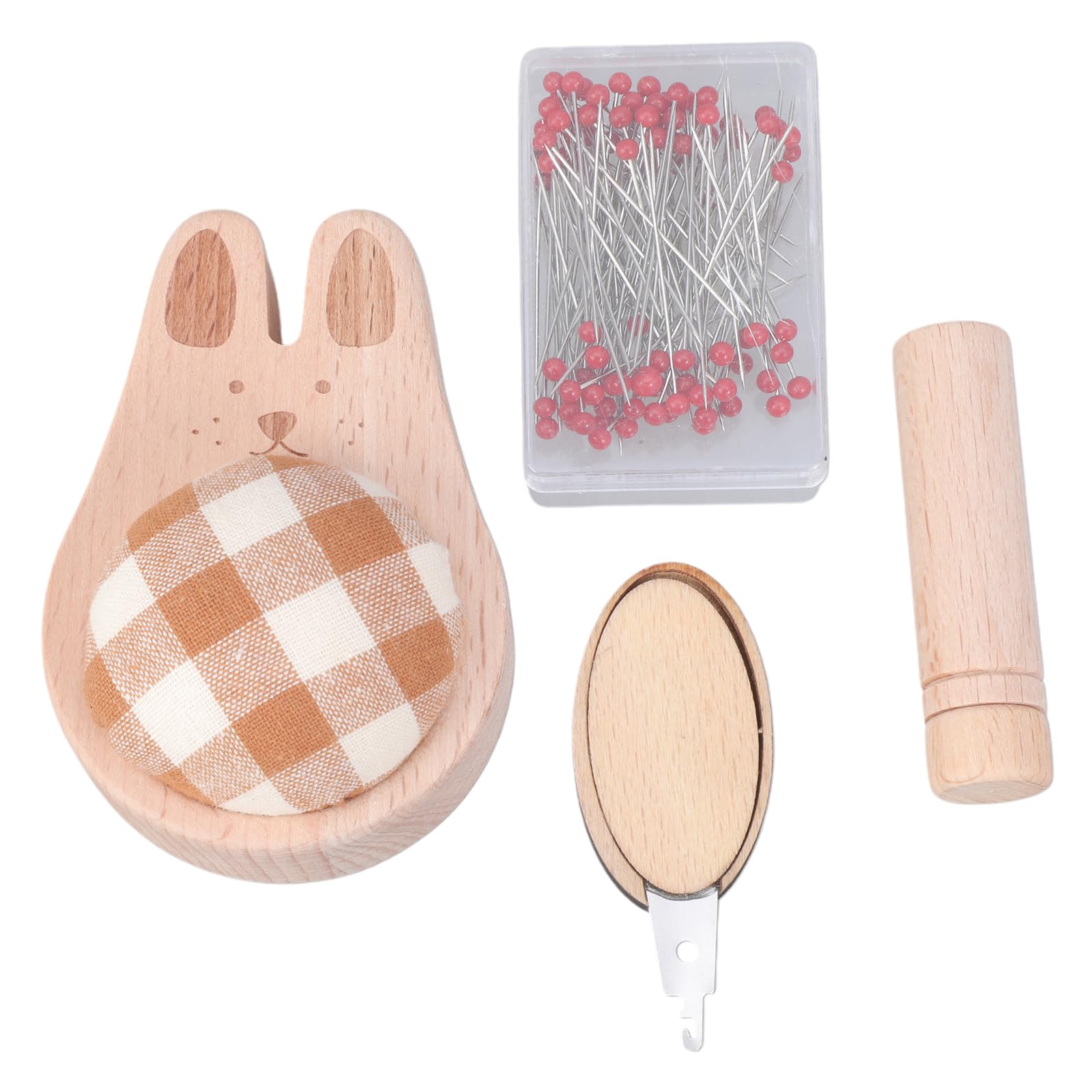 Tsophreniq Sewing Kit Includes Hedgehog and 100 Crafting Pins for Stitching Professional Sewing Pin Organizer
