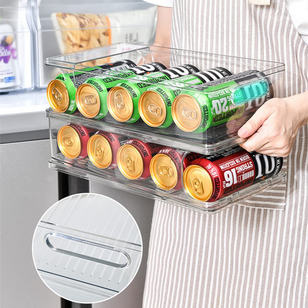 Amazon｜缶収納ラック 缶ストッカー 冷蔵庫 缶ビール ホルダー