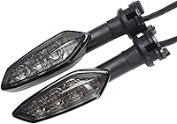 Vista 10 de Indicadores de señal de giro delanteros o traseros para motocicleta compatibles con Yamaha YZF R15 R25 R3 R125, YBR 125 250, MT 125 15 03 09 01 25