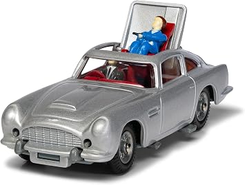 Corgi RT26101S James Bond Aston Martin DB5 Silver Die-cast Model for Adults