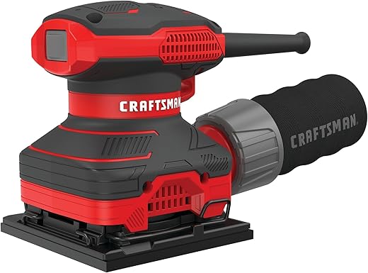 CRAFTSMAN 1/4 Inch Electric Sander, 13,500 OPM, 2 Amp