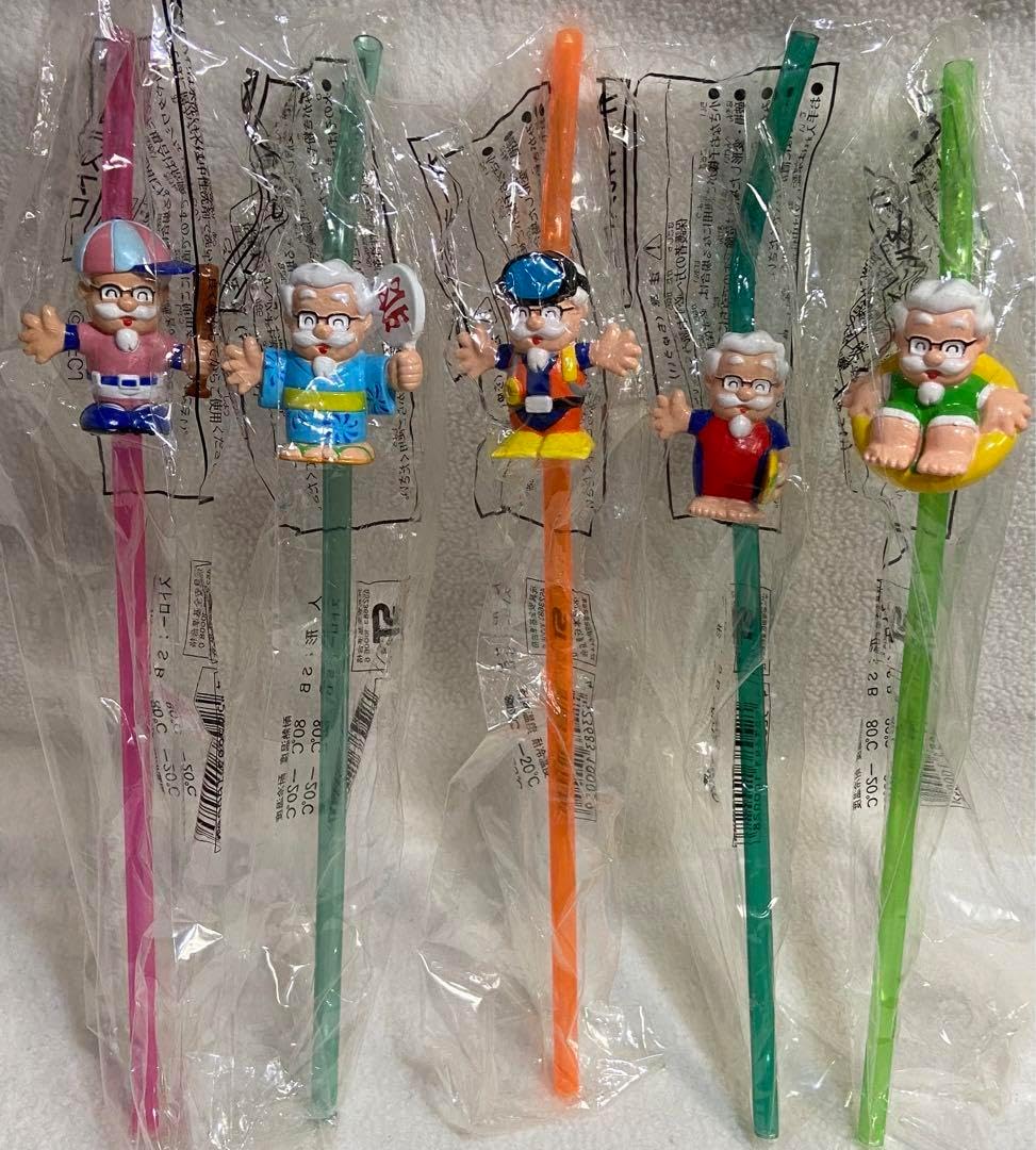 ケンタッキー カーネルサンダース ストロー5本セット ASCII.jp：520円