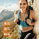 40Hours Cooling-Waist Fan Rechargeable,Urltra-Light Personal Wearable Air Conditioner Under Shirt Fan & Lanyard,8000mAh Belt Clip on Waist Portable Cooling Fans,Portable Body Fans that Blow Cold Air gallery image