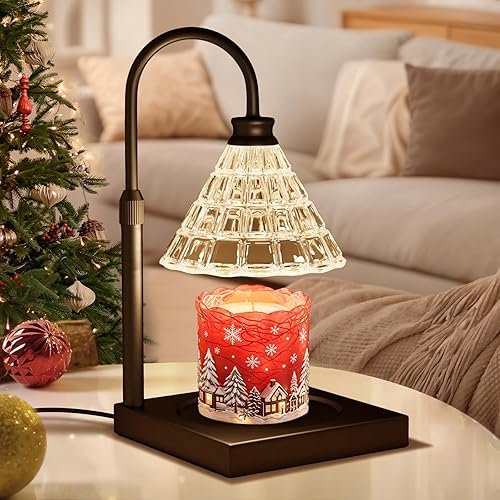 Miniatura 7 de Lámpara calentadora de velas con regulador, temporizador de 2H4H8H, compatible con vela Yankee Candle en tarro grande, regalo de decoración del