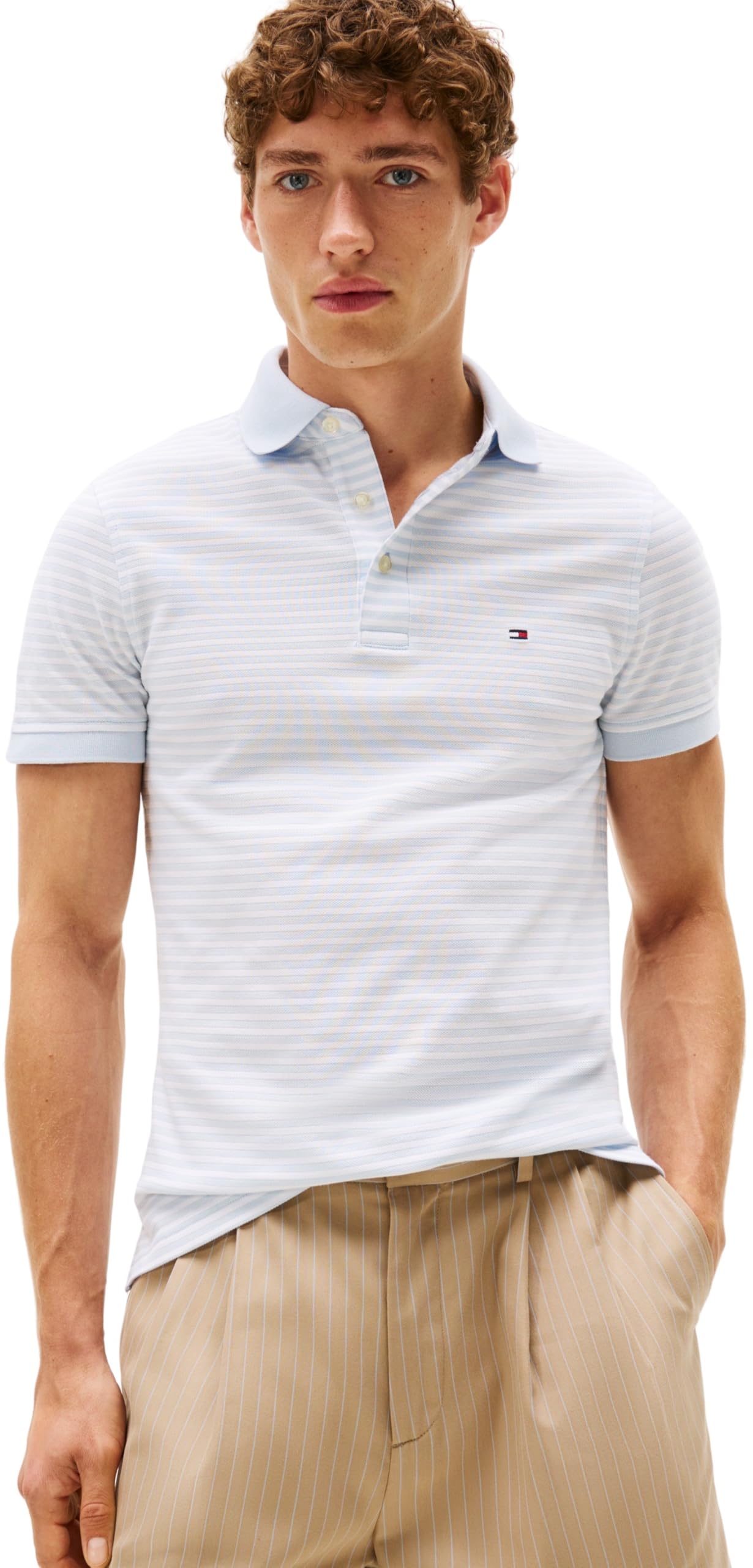 Tommy Hilfiger Polo de manga corta Hombre 1985 Slim Fit — view 75