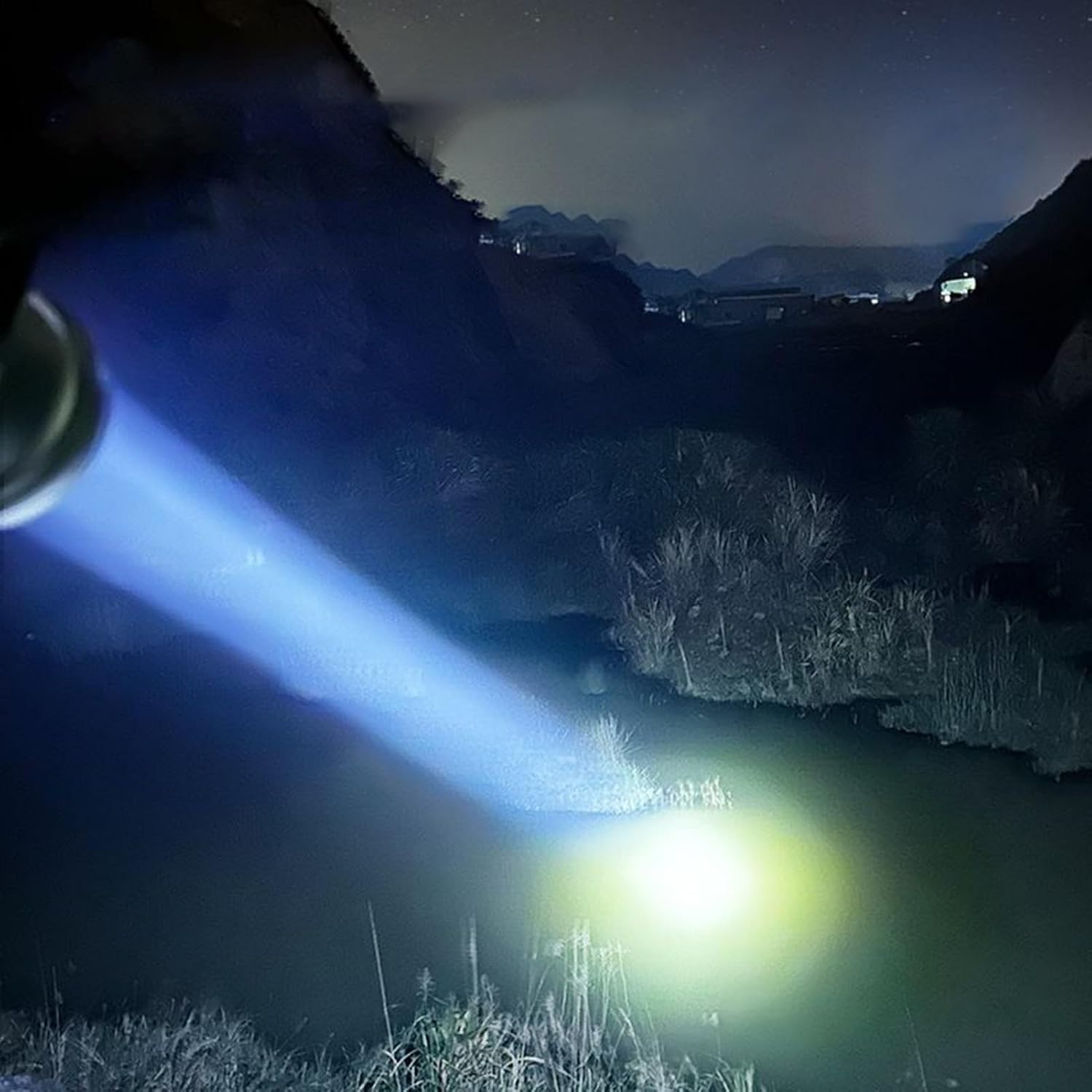 Solar Lantern | Portable Waterproof Bright LED Lamp - LED Work Flashlight Camping Lantern,for Outdoor Indoor Home Fishing Backpacking Power Outages Construction