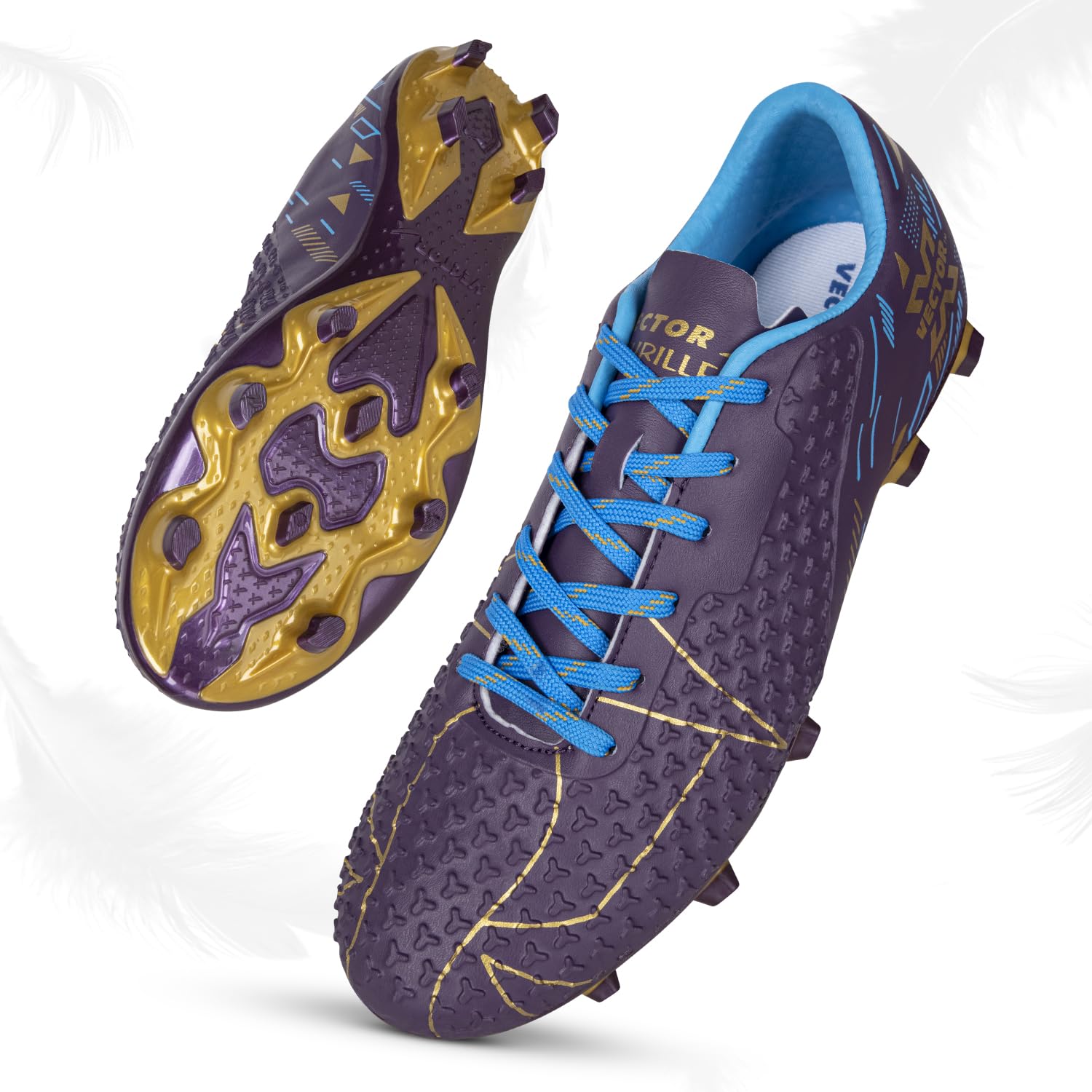 Vector X Thriller Fully Embosed Upper |Football Shoe