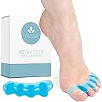 Mind Bodhi Toe Separators/Toe Spacers - For Men and Women - Correcting Bunions and Restoring Toes to Their Original Shape - Regular Size – Blue