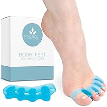 Mind Bodhi Toe Separators/Toe Spacers - For Men and Women - Regular Size &ndash; Blue