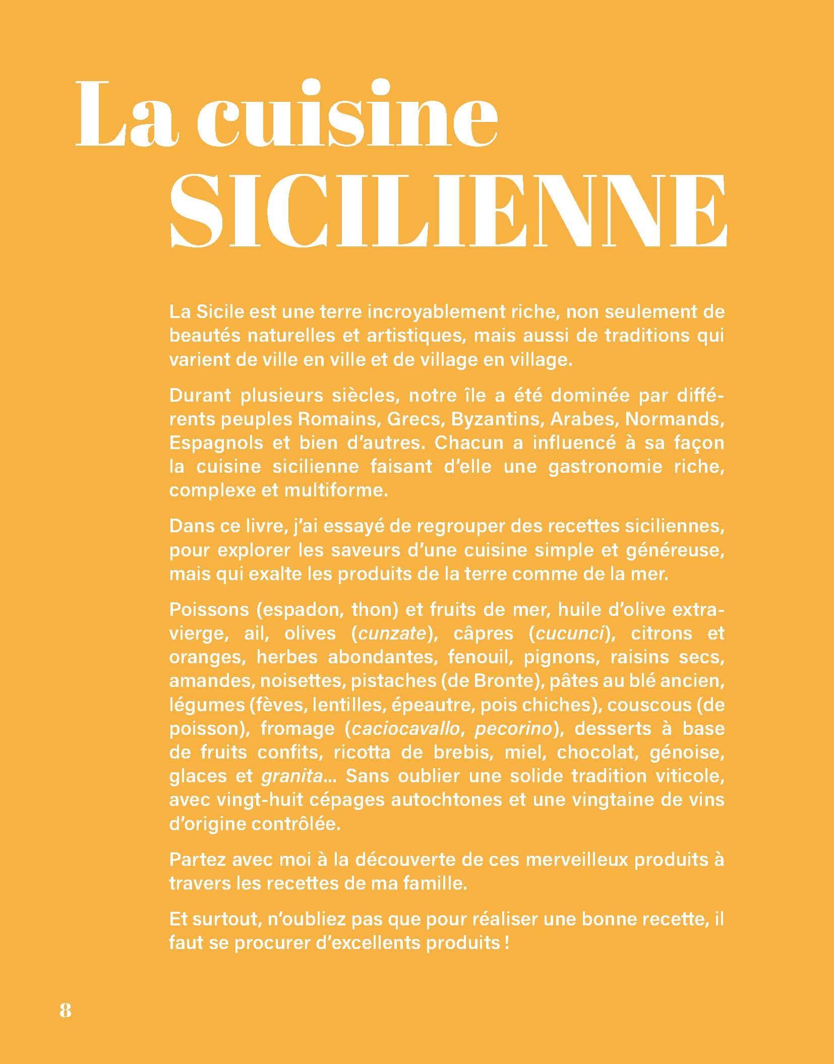 Sicile: Recettes familiales et souvenirs