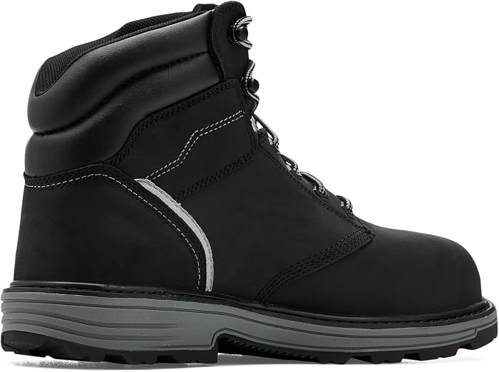 Мужские ботинки Timberland PRO Titan Tasker 6 Inch Alloy Safety Toe Industrial Work Boots, цвет: Чёрный — фото 7