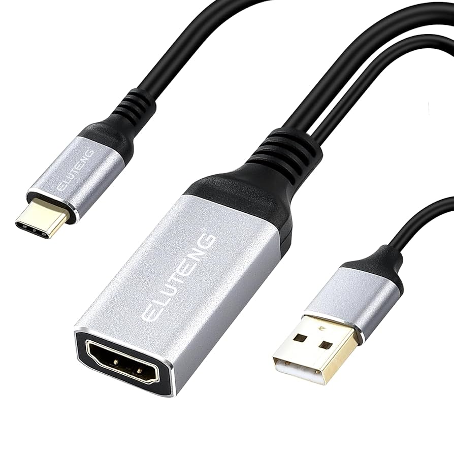 HDMI　cタイプ Amazon.co.jp: ELUTENG HDMI to Type-C 変換ケーブル 4K@60Hz