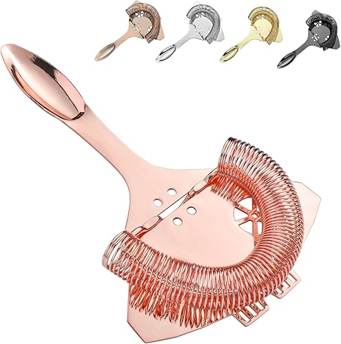 Miniatura 6 de Colador de cóctel, diseño de modelado Hawthorne Strainer-Rocket