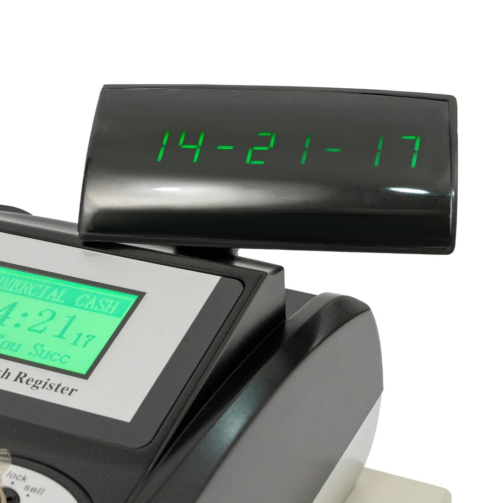 Caja registradora electrónica supermercado quiosco venta al por menor sistema POS gastronomía con 48 teclas Pos-Kassen Soporte de mesa para restaurantes supermercados mayoristas, etc. Solo inglés