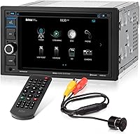 Vista 10 de BOSS Audio Systems BV9364B - Reproductor de DVD estéreo para automóvil, doble Din, audio Bluetooth/llamadas manos libres, monitor LCD de pantalla