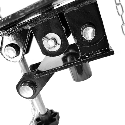 Miniatura 7 de PRIJESSE Adaptador de gato de transmisión de 1660 libras Rotación de 360  para automóviles de pasajeros y camiones ligeros Conversión Jack de