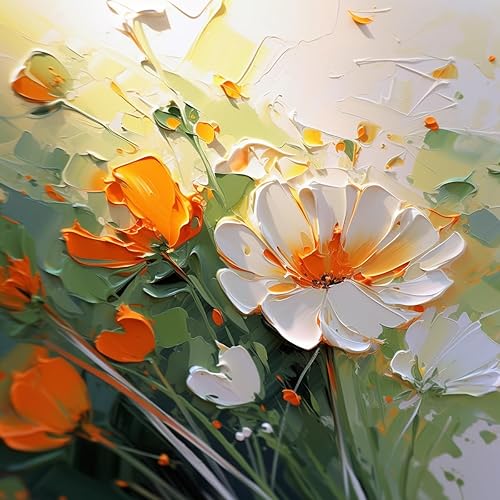 Miniatura 7 de LIGHTWISH Pintura al óleo, 21 colores al óleo vibrantes, tubos grandes de 1.7 onzas líquidas, pintura a base de aceite para pintura en lienzo,