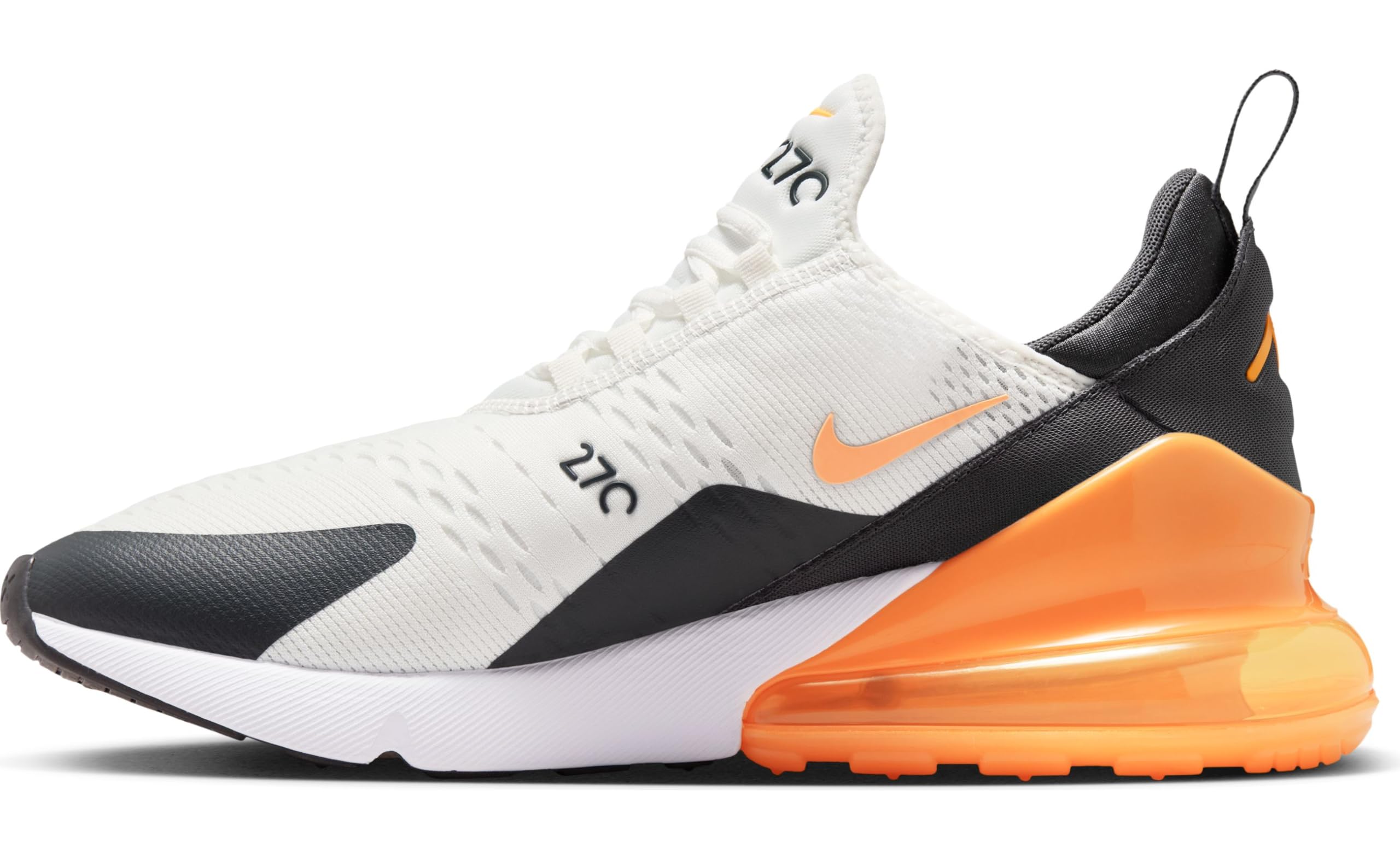 Nike Scarpa da Uomo Air Max 270, Summit White Laser Orange Antracite, 43 EU