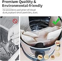 Vista 36 de Bolsas para aspiradora de 10 a 14 galones, tipo F 90662 9066200 9066233; tipo I 90672 9067200 9067233; VF2005, bolsas de filtro de vacío desechables