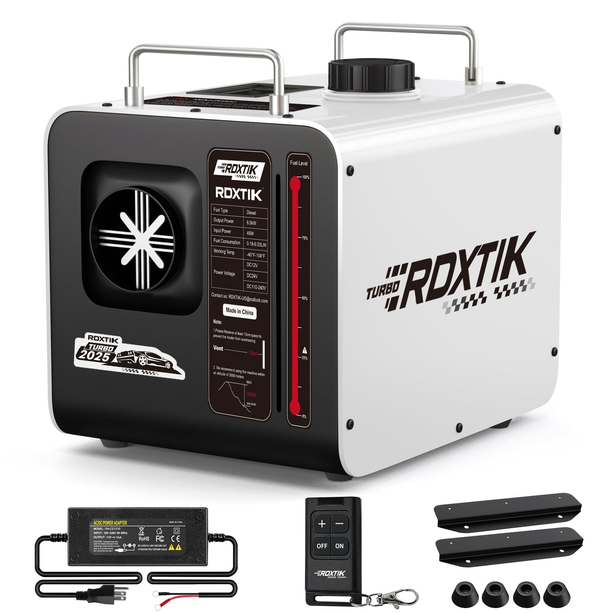RDXTIK 8kW Diesel Heater 9L