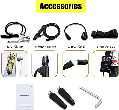 Miniatura 7 de S SIMDER Máquina de soldadura ARC 160A, soldador de palo 110 V, 220 V, doble voltaje, máquina de soldadura MMA, inversor digital, IGBT mini soldador