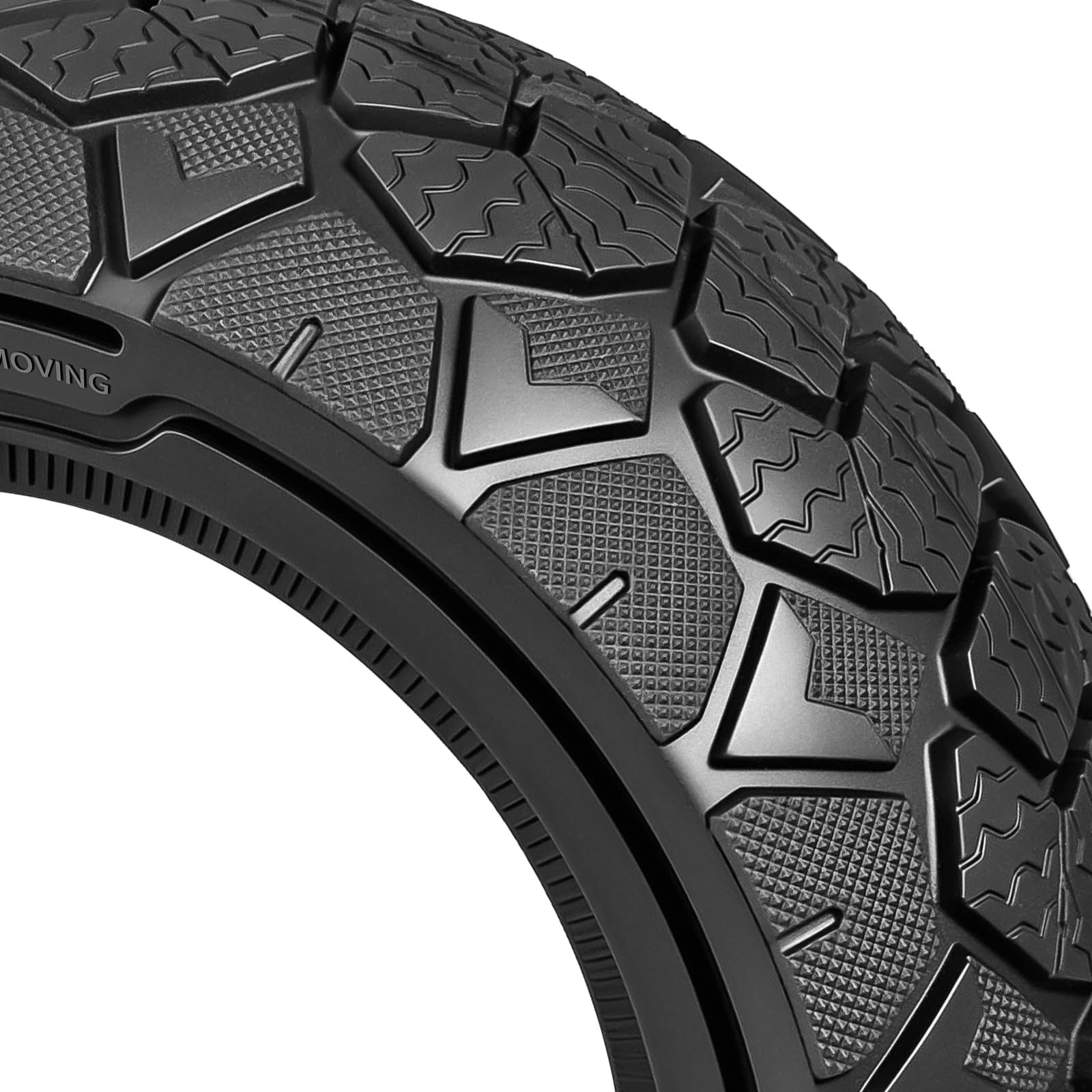 9x3.0-5.5 Neumático Macizo para Kukirin G2 Pro, Zero 10X y Dualtron Eagle Pro Patinetes Eléctricos - Neumático de Repuesto Antideslizante para Nieve Todoterreno, Apto para Nieve (1 Unidad)