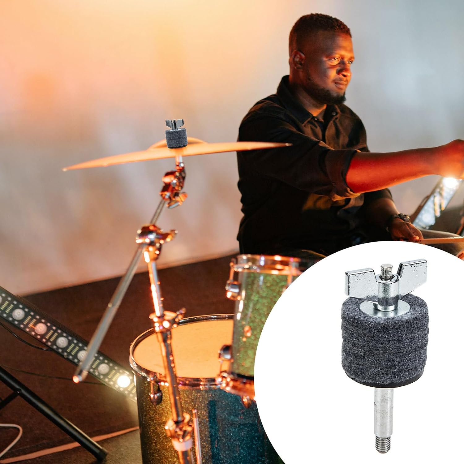 Hi Hat Drop Clutch Alloy Felt Drum Set Accessory Replacement