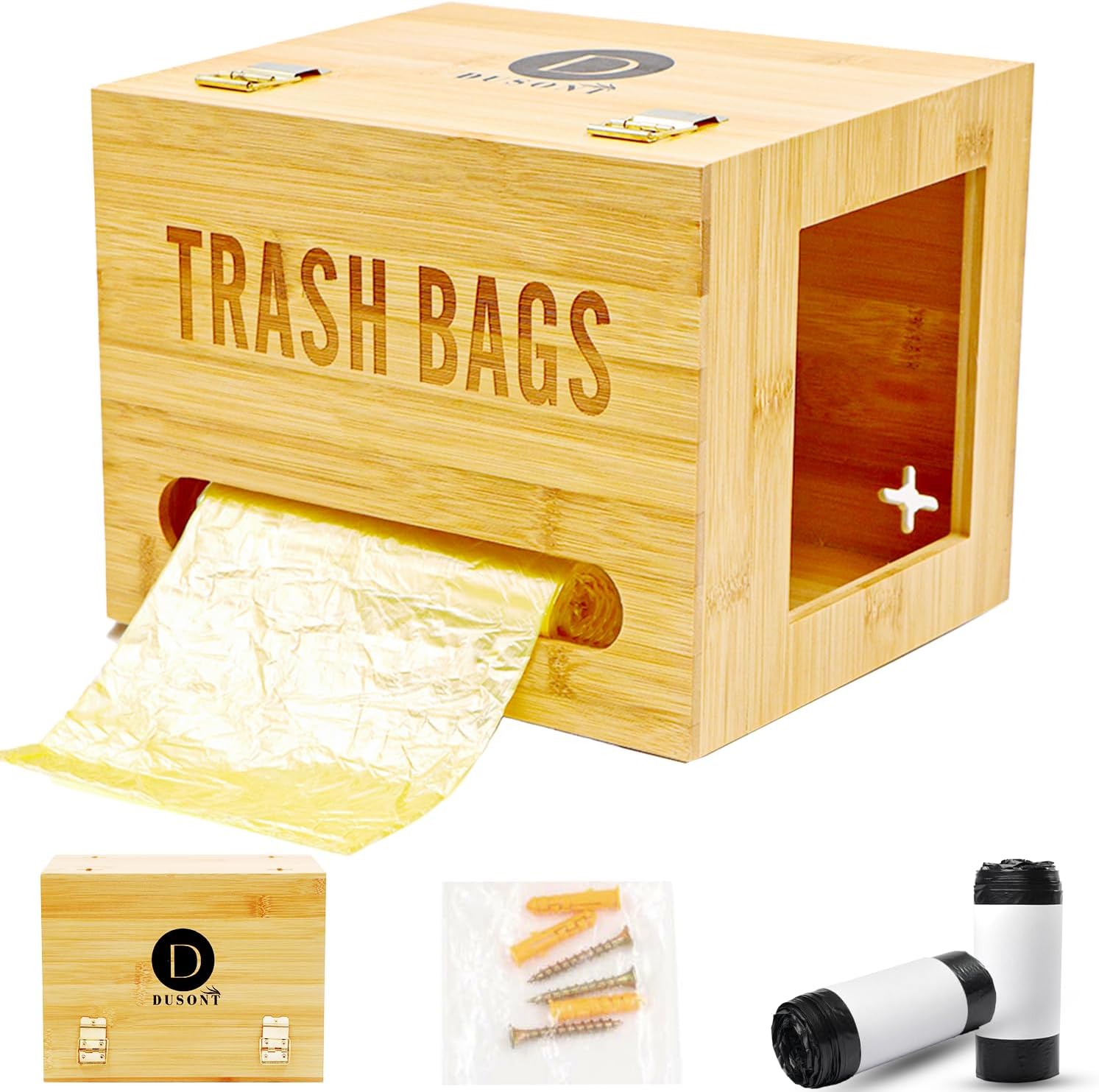 PRIKETY Trash Bag Holder Dispenser Extra Large Garbage Bag