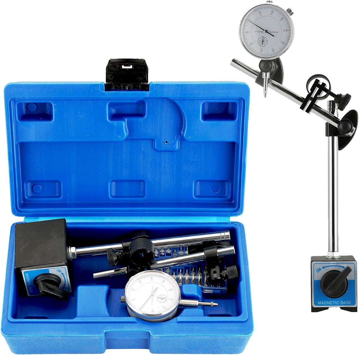 DASBET 110Lbs Magnetic Base with Fine Adjustment