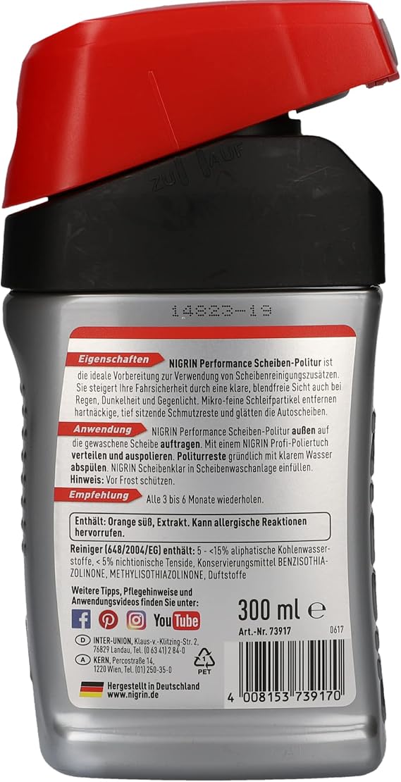 Nigrin MicroTec Glass Polish 300 ml
