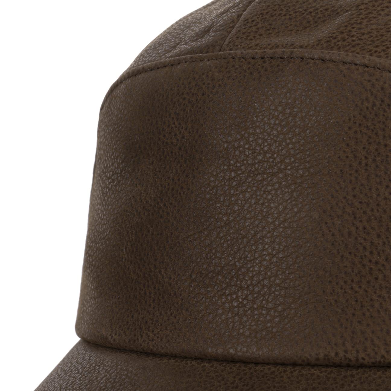 Stetson Byers Leather CapMężczyźni - czapka z daszkiem na zime ear flap cap baseball Zamknięte tyłu, daszkiem, nausznikami, podszewką Zima jesień-zima