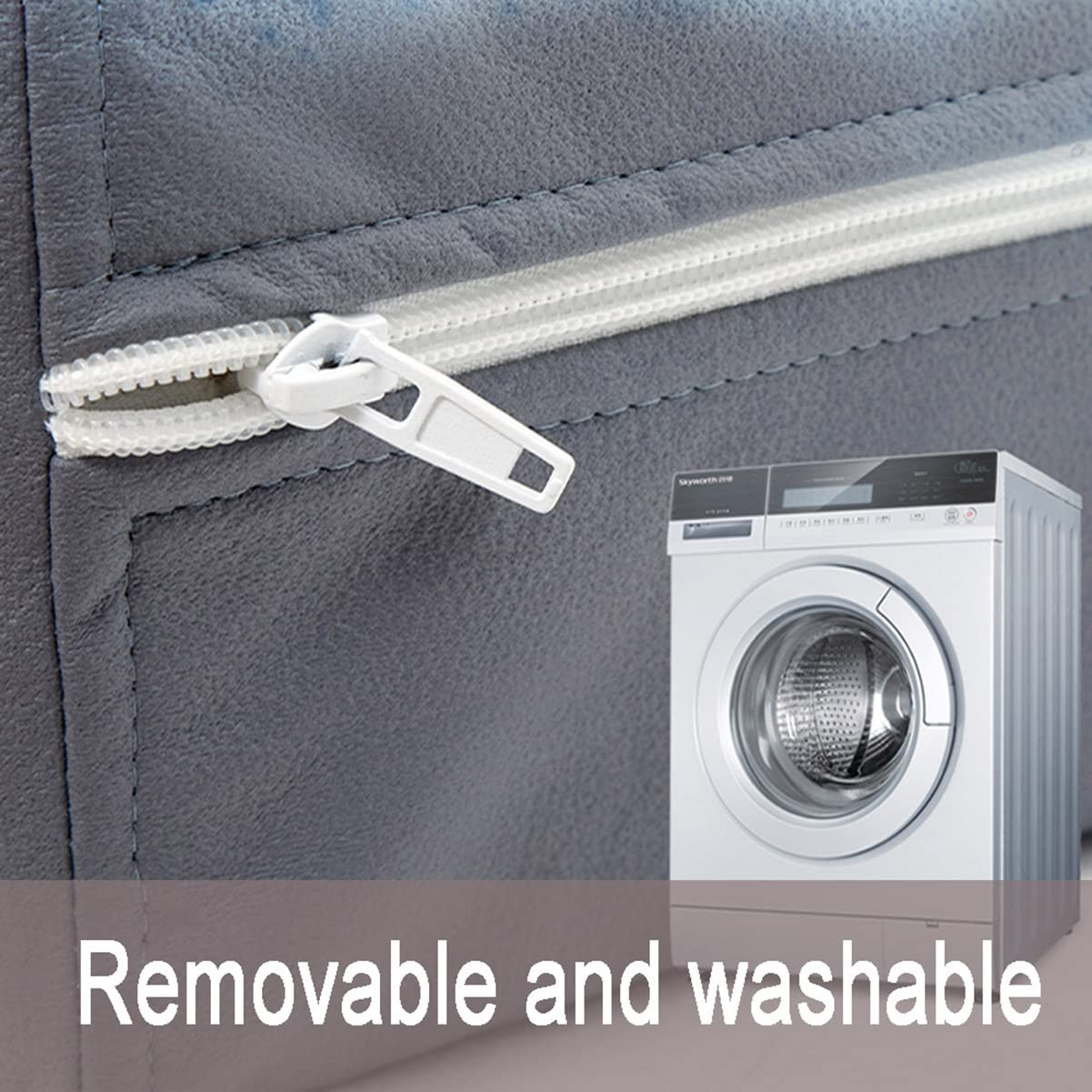 Cuscino Bracciolo Divano Impermeabile Verde - Supporto Schiena E Testa, Lavabile - Foto 5