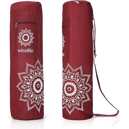 Wiselife Cotton Yoga Mat Bag 8MM