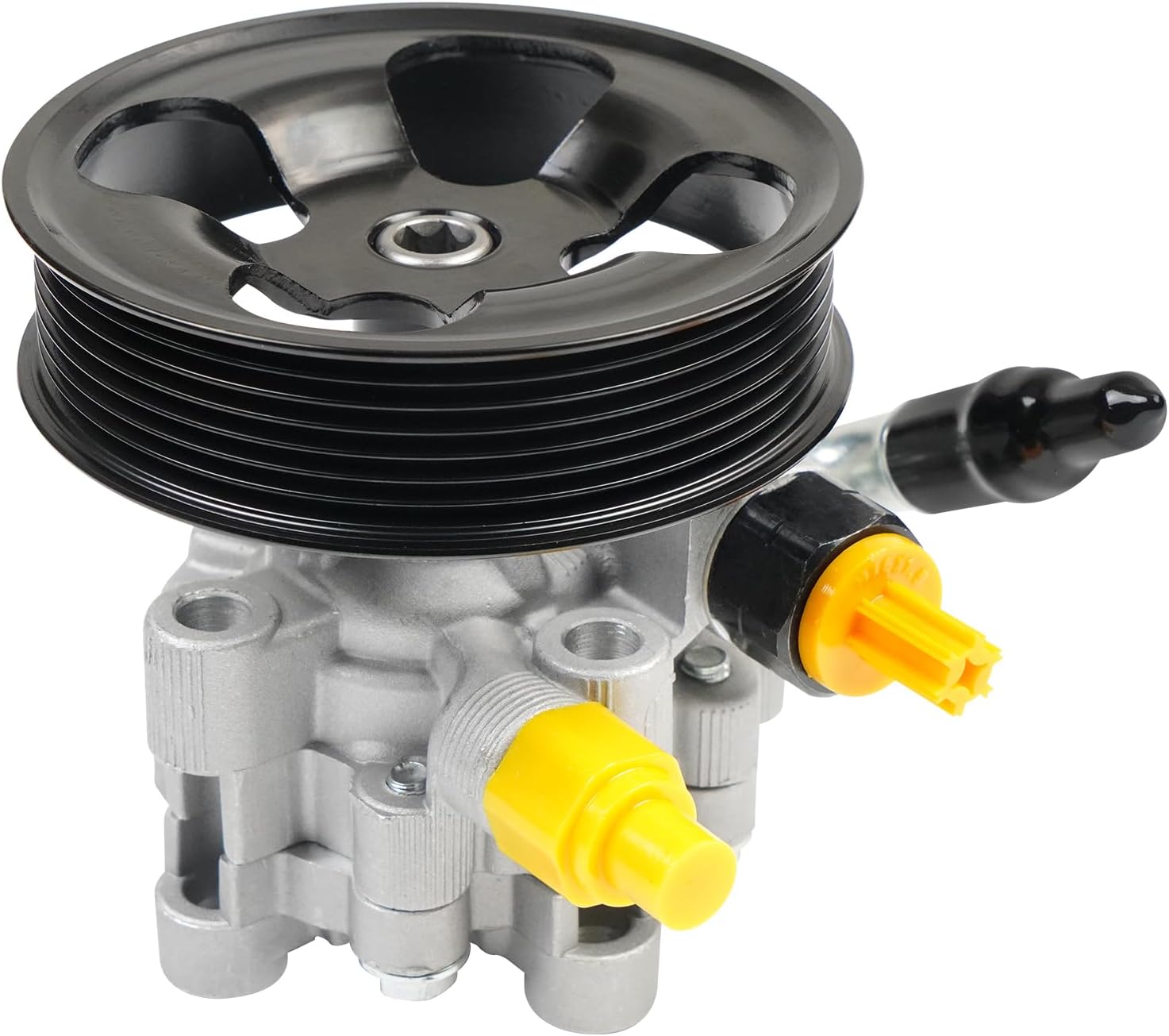 Power Steering Pump with Pulley Compatible with Toyota Tacoma 2005-2015 Lexus RX350 2007-2009 Replacement for 21-5447